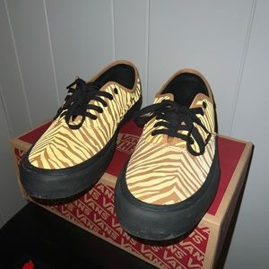 Vans reflective orange tiger stripe size 11